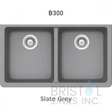 Virtuo Granite Double Undermount sink - Equal 50/50